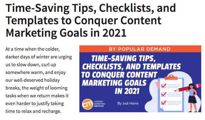 Content marketing tips