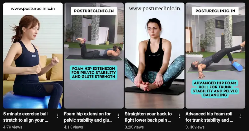 +$1.92M Funding & Business Expansion: How Write Wing Media Powered Growth for Posture Clinic 5 videos on physiotherapy