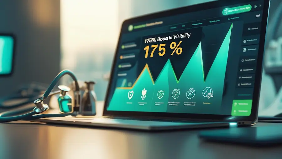 🏥 Healthcare: 175% Boost in Visibility